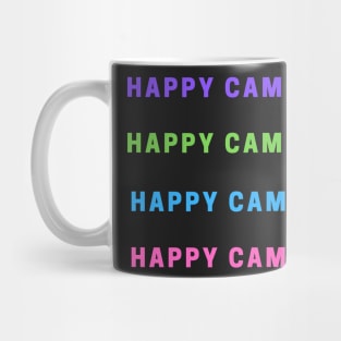 Happy Camper Sticker Pack - Colourful Mug